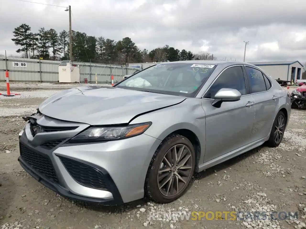 2 Photograph of a damaged car 4T1G11AKXMU474520 TOYOTA CAMRY 2021