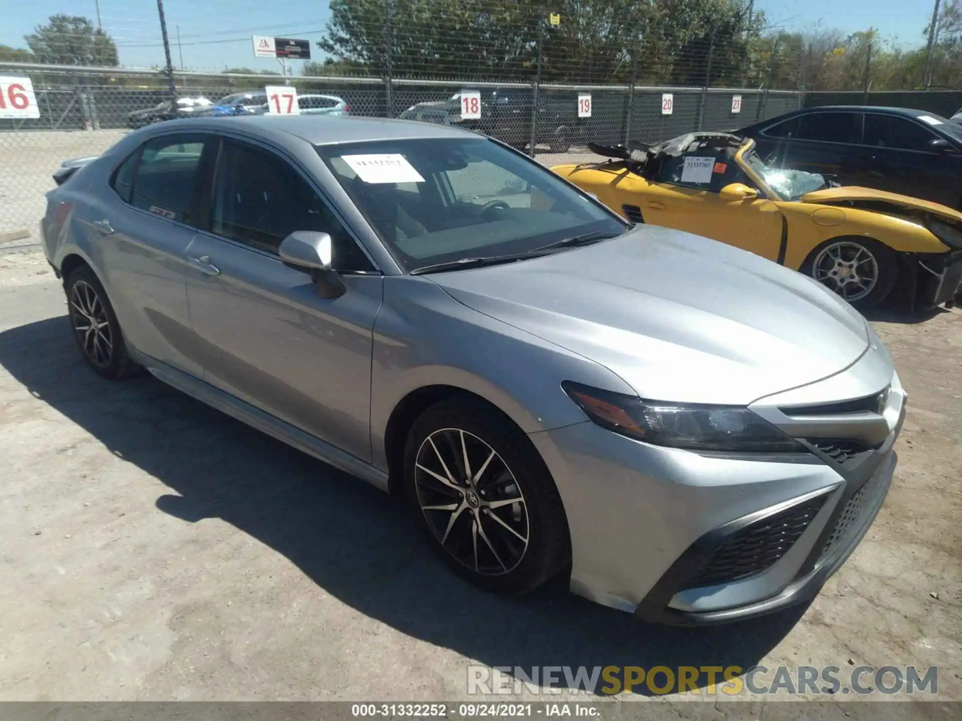 1 Photograph of a damaged car 4T1G11AKXMU474789 TOYOTA CAMRY 2021