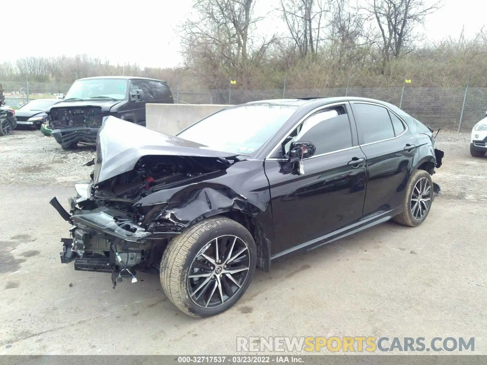 2 Photograph of a damaged car 4T1G11AKXMU475764 TOYOTA CAMRY 2021