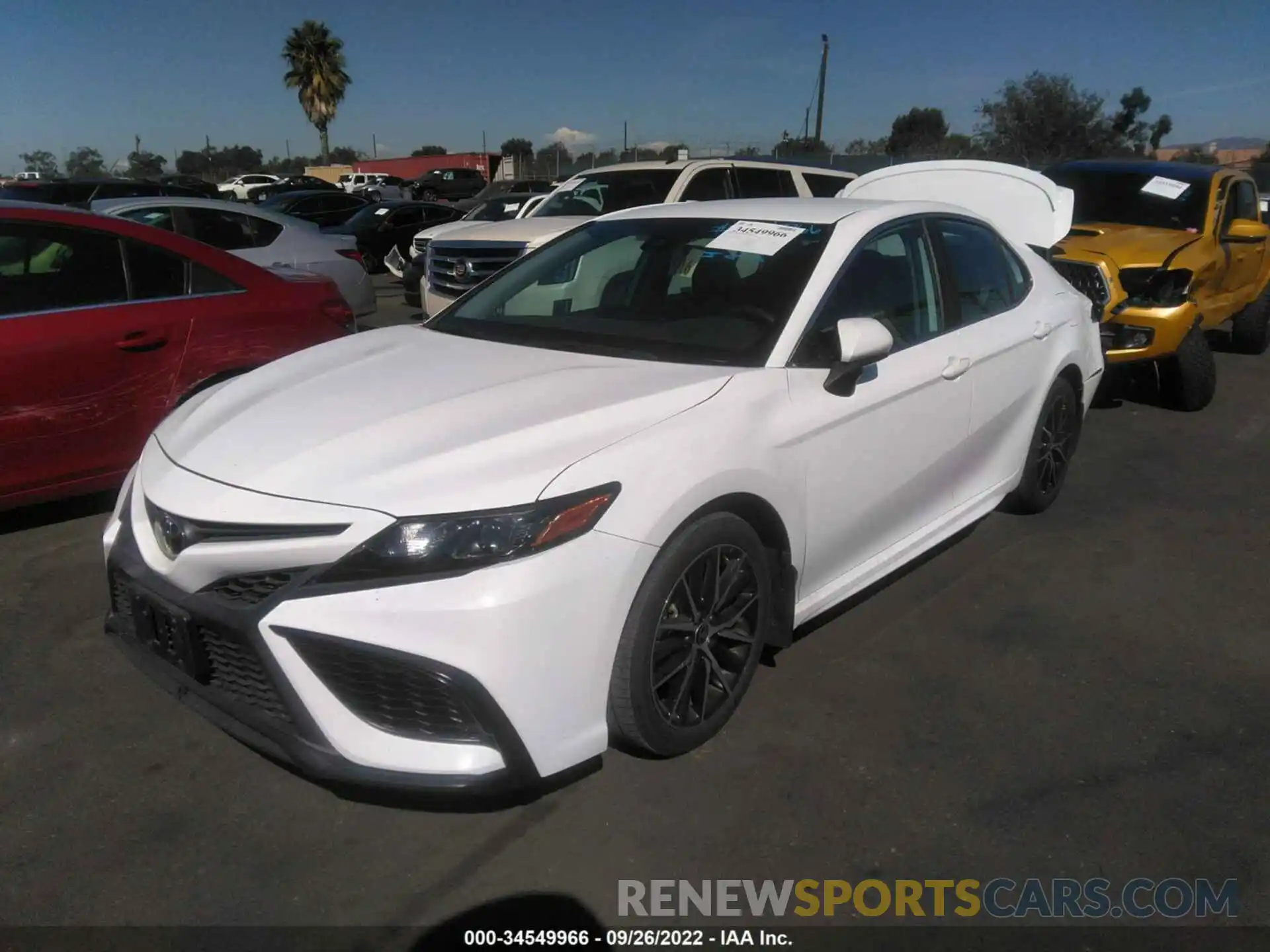 2 Photograph of a damaged car 4T1G11AKXMU476266 TOYOTA CAMRY 2021