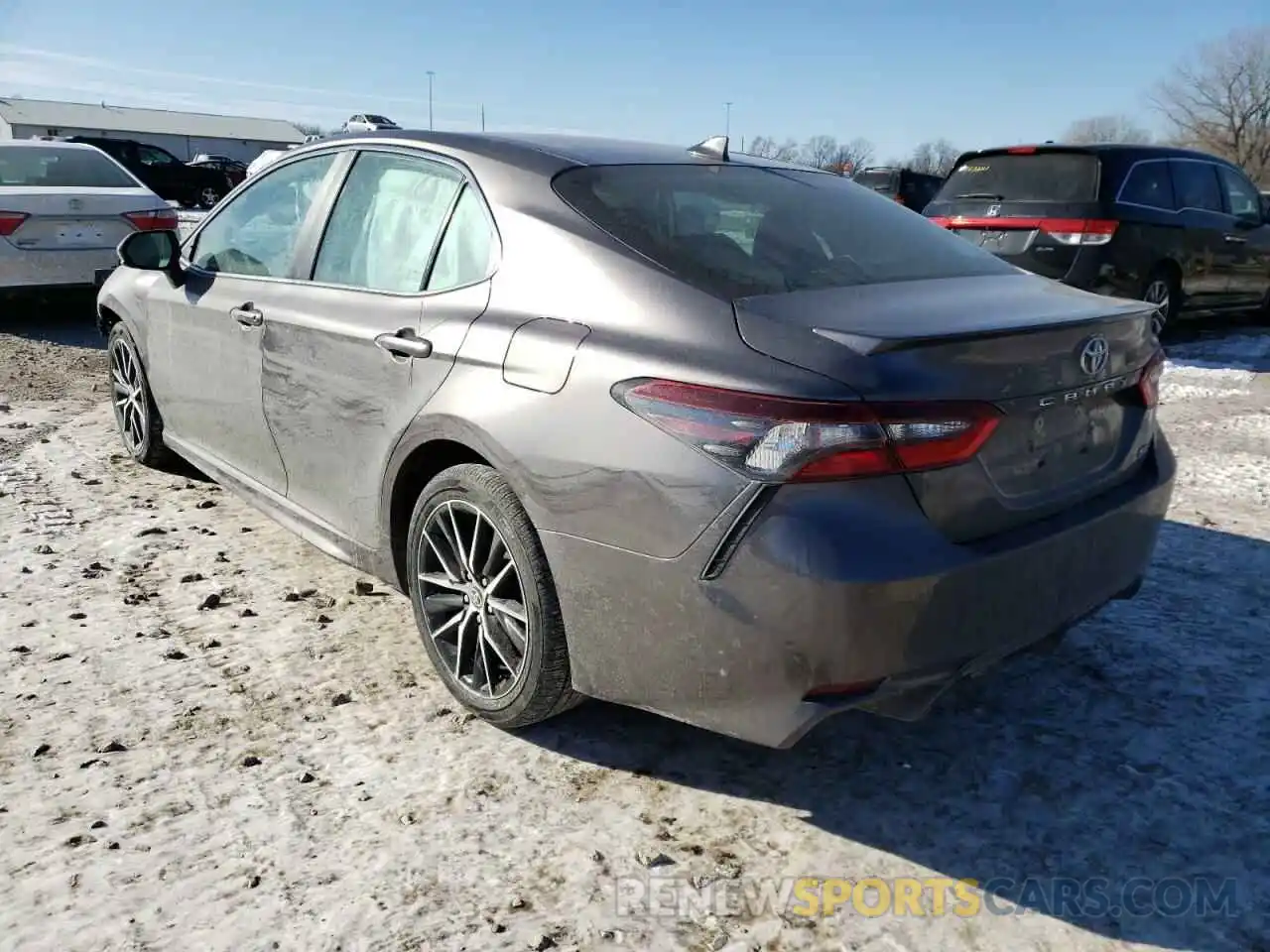 3 Photograph of a damaged car 4T1G11AKXMU477241 TOYOTA CAMRY 2021