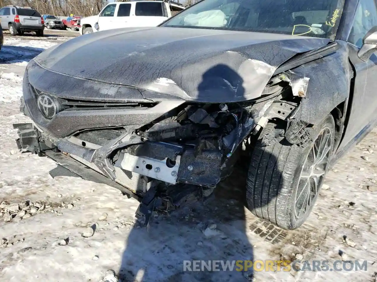 9 Photograph of a damaged car 4T1G11AKXMU477241 TOYOTA CAMRY 2021