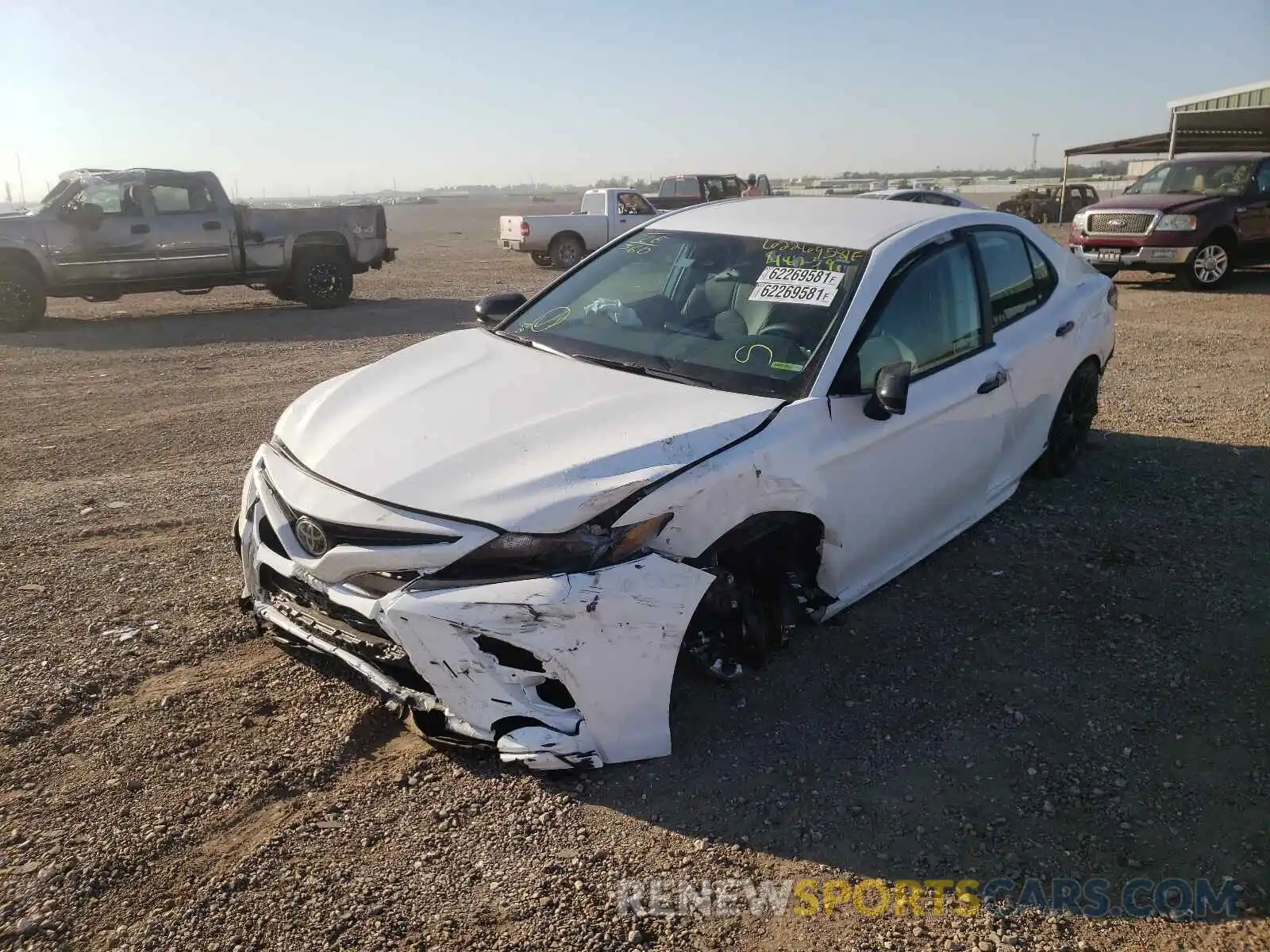 2 Photograph of a damaged car 4T1G11AKXMU482391 TOYOTA CAMRY 2021