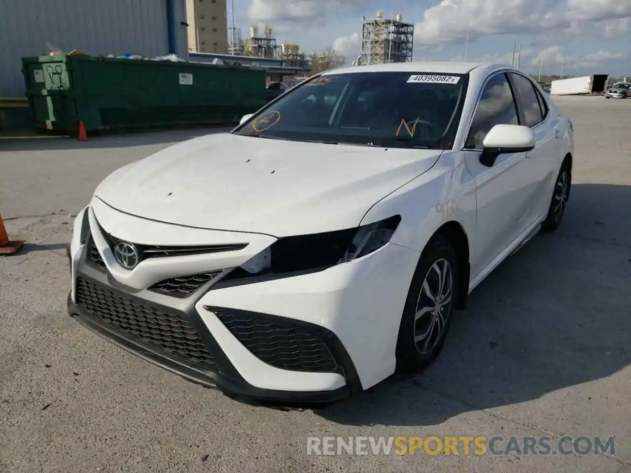 2 Photograph of a damaged car 4T1G11AKXMU486182 TOYOTA CAMRY 2021