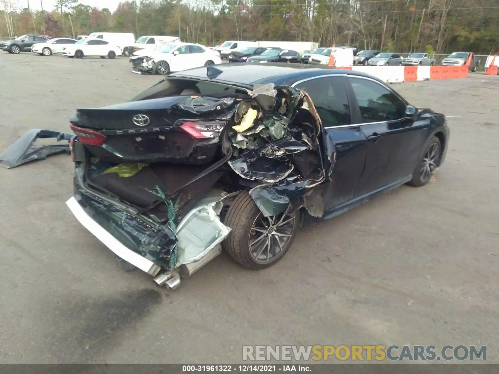 4 Photograph of a damaged car 4T1G11AKXMU490006 TOYOTA CAMRY 2021