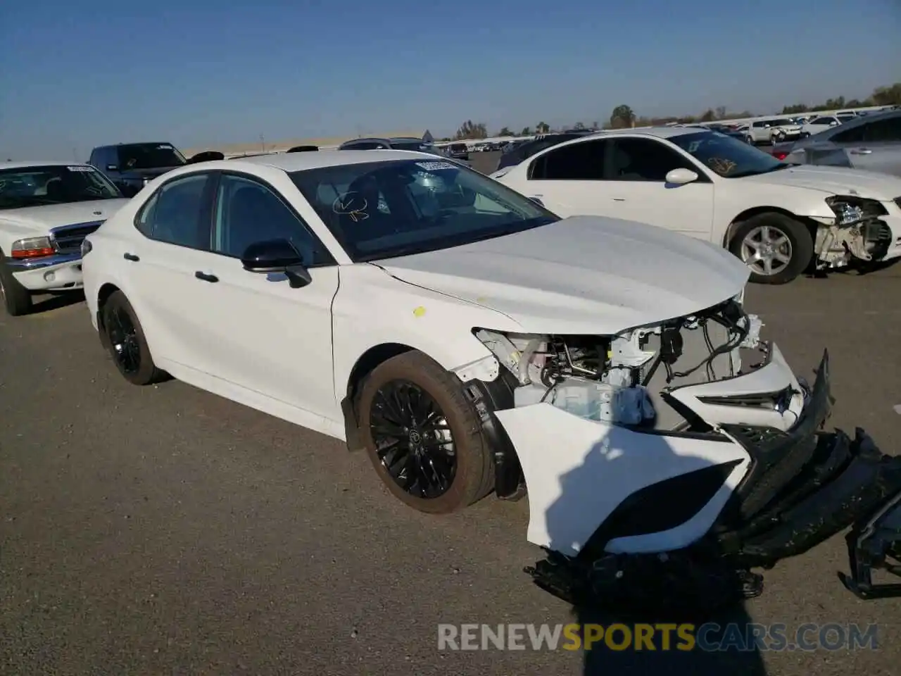 1 Photograph of a damaged car 4T1G11AKXMU494704 TOYOTA CAMRY 2021