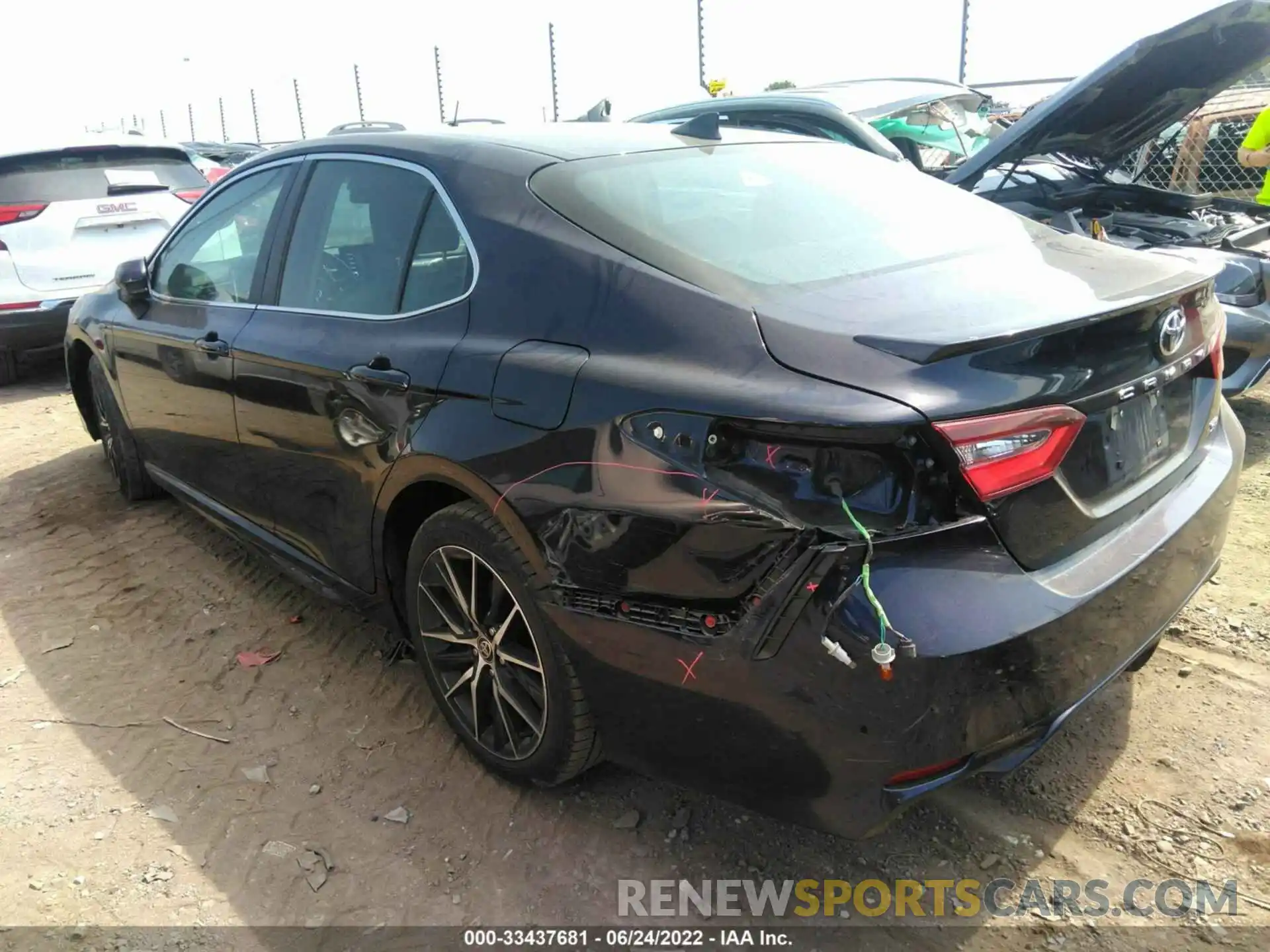 3 Photograph of a damaged car 4T1G11AKXMU512313 TOYOTA CAMRY 2021