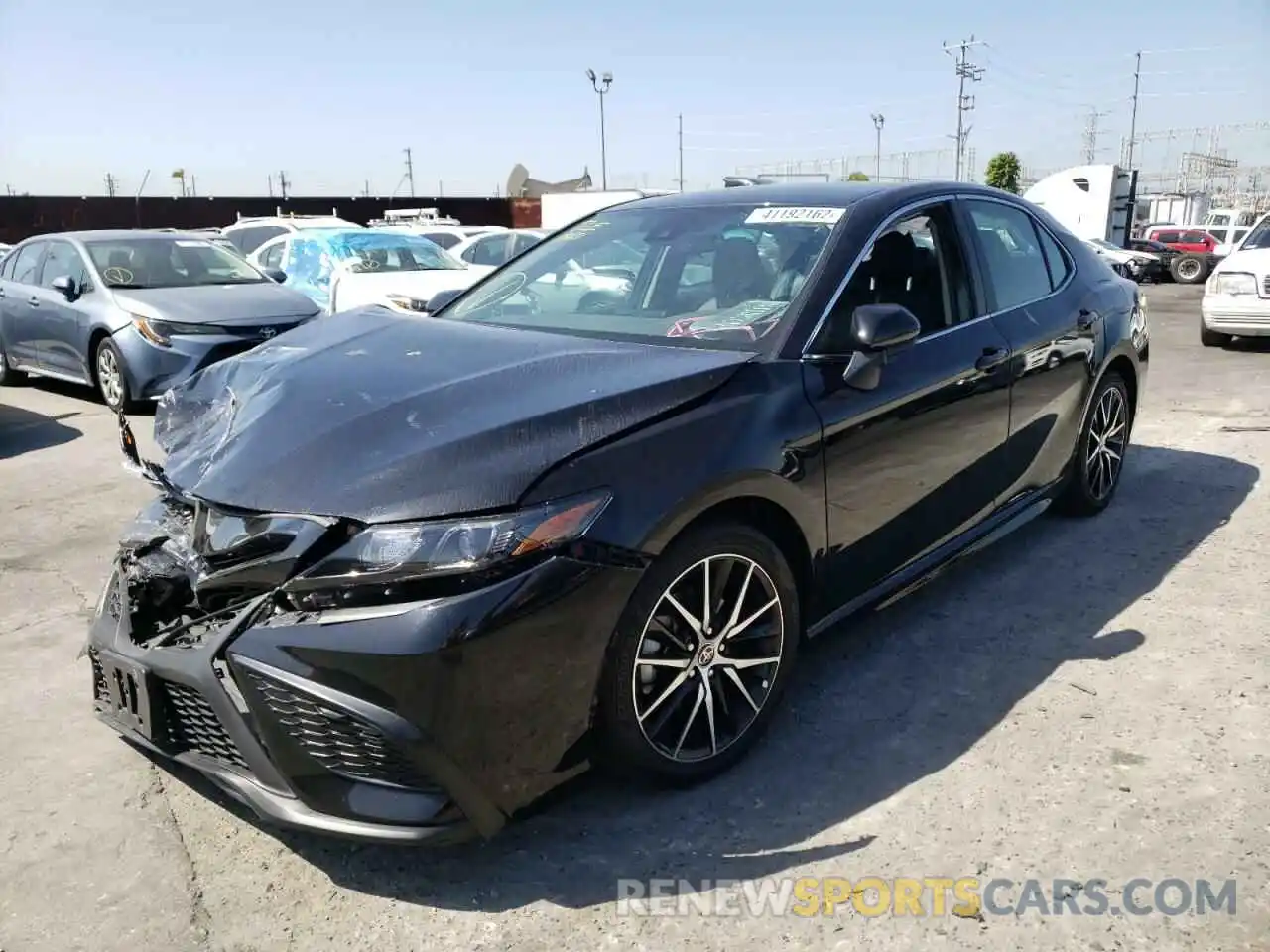 2 Photograph of a damaged car 4T1G11AKXMU513896 TOYOTA CAMRY 2021