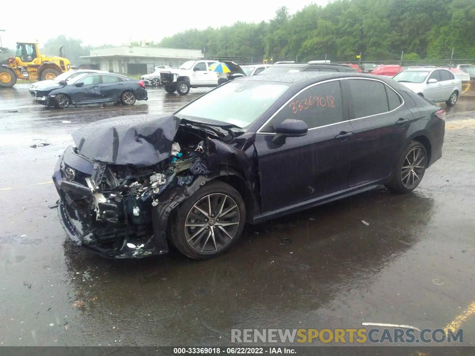 2 Photograph of a damaged car 4T1G11AKXMU517169 TOYOTA CAMRY 2021