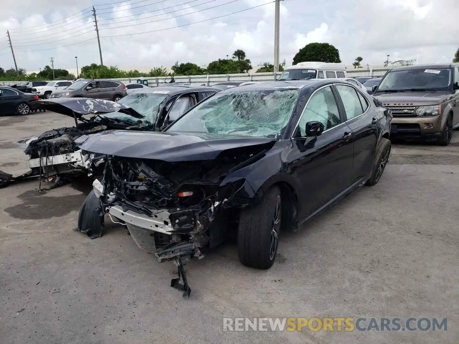 2 Photograph of a damaged car 4T1G11AKXMU517639 TOYOTA CAMRY 2021