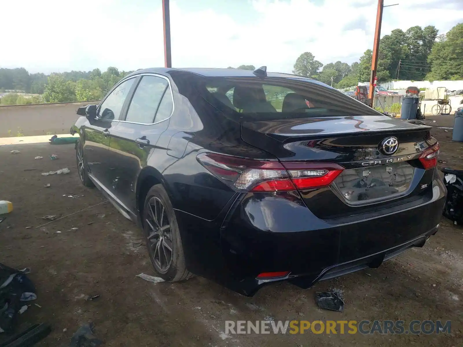 3 Photograph of a damaged car 4T1G11AKXMU517737 TOYOTA CAMRY 2021