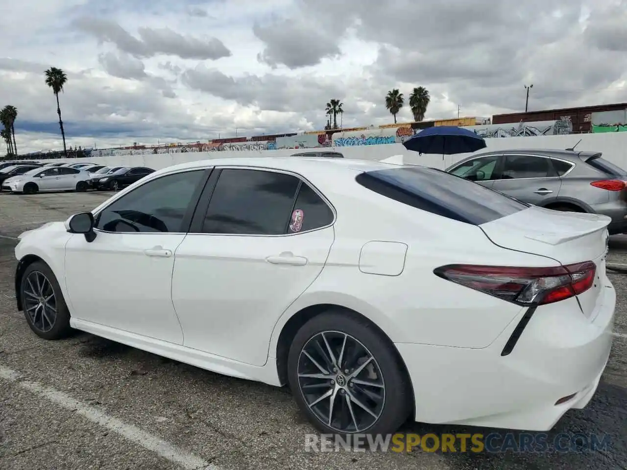 2 Photograph of a damaged car 4T1G11AKXMU522713 TOYOTA CAMRY 2021