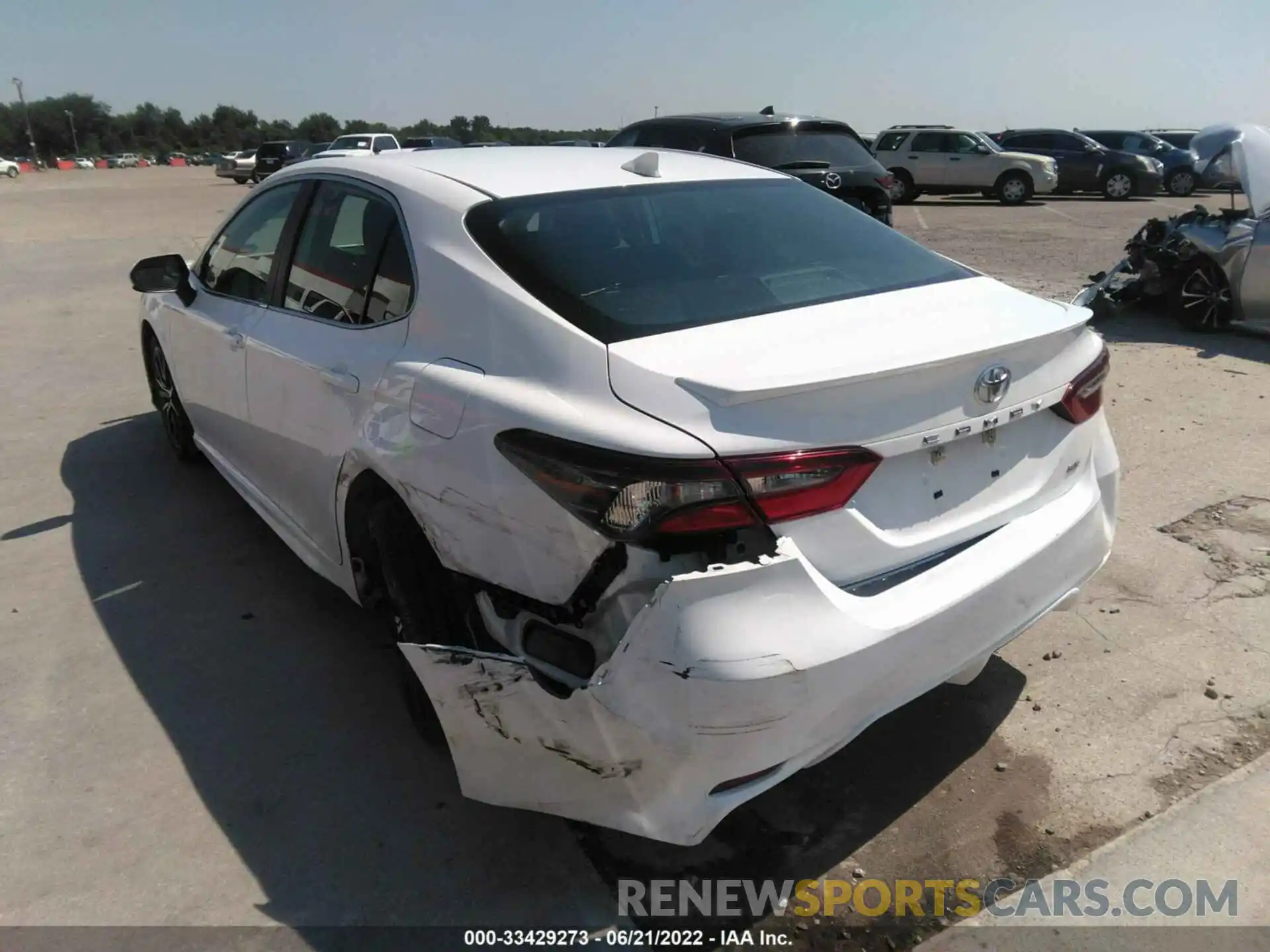 3 Photograph of a damaged car 4T1G11AKXMU524834 TOYOTA CAMRY 2021