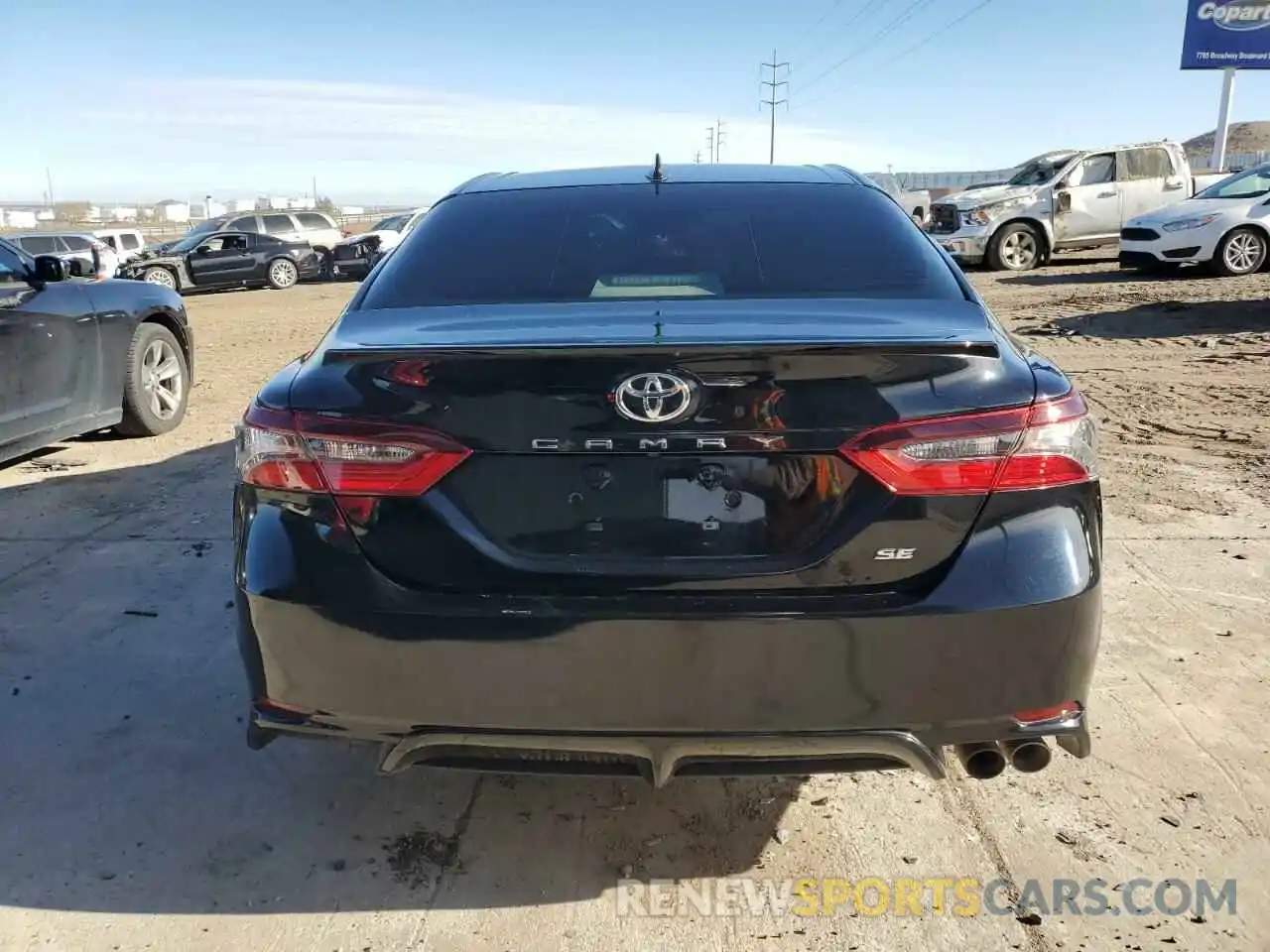 6 Photograph of a damaged car 4T1G11AKXMU529306 TOYOTA CAMRY 2021