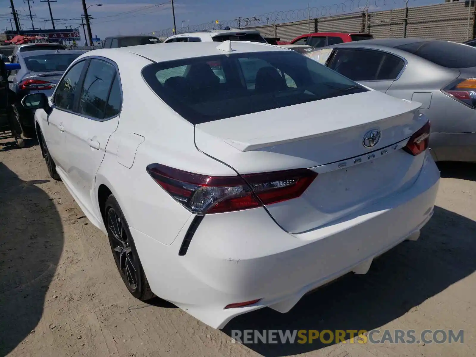 3 Photograph of a damaged car 4T1G11AKXMU532853 TOYOTA CAMRY 2021