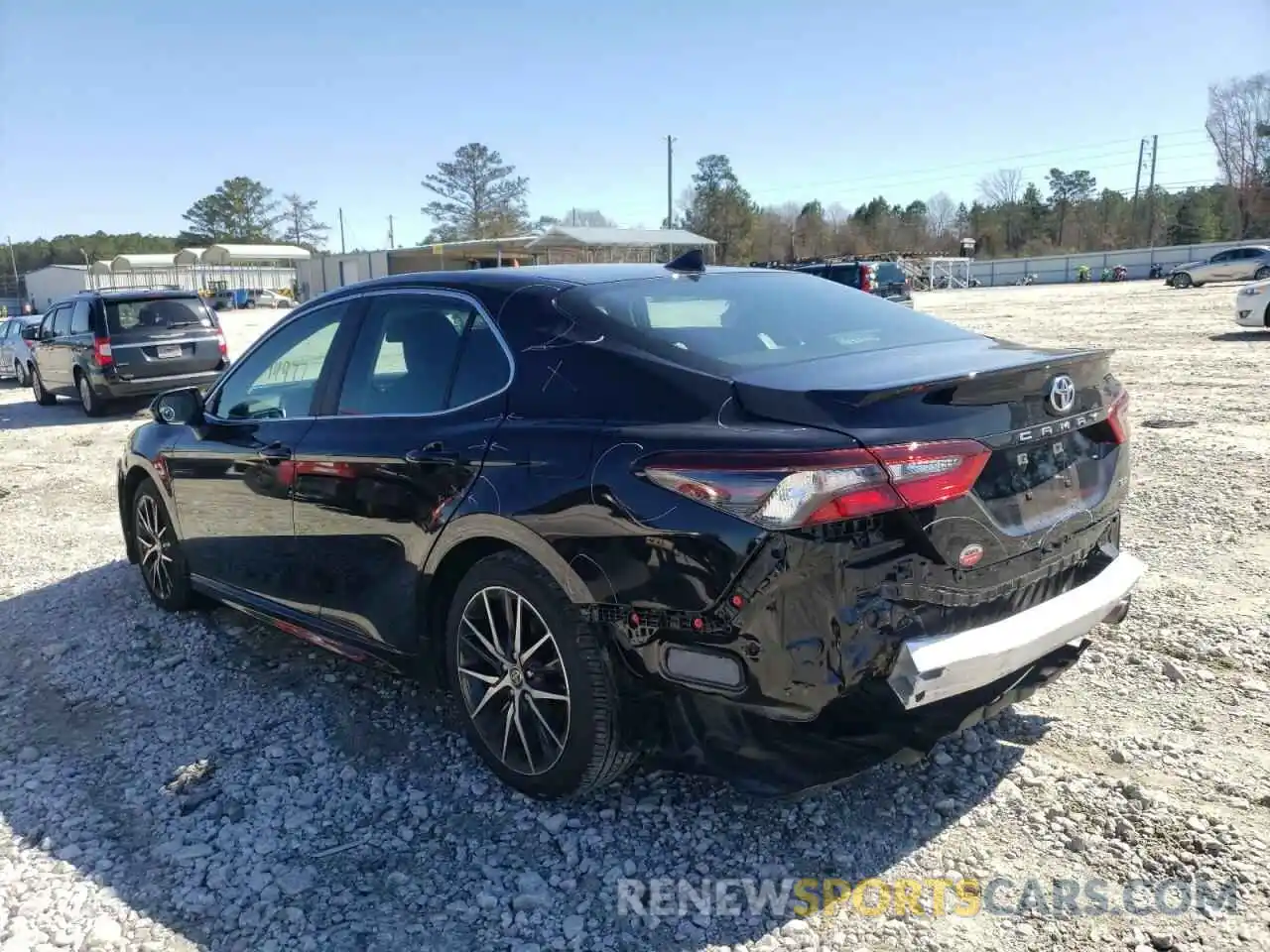 3 Photograph of a damaged car 4T1G11AKXMU534179 TOYOTA CAMRY 2021