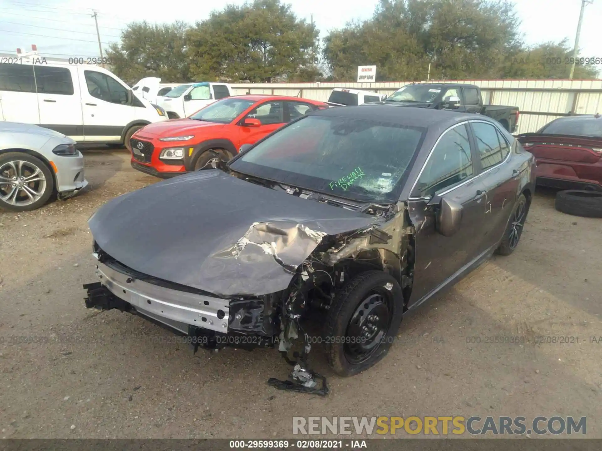 2 Photograph of a damaged car 4T1G11AKXMU535932 TOYOTA CAMRY 2021