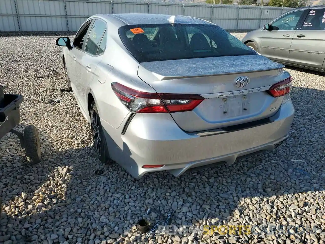 3 Photograph of a damaged car 4T1G11AKXMU537955 TOYOTA CAMRY 2021