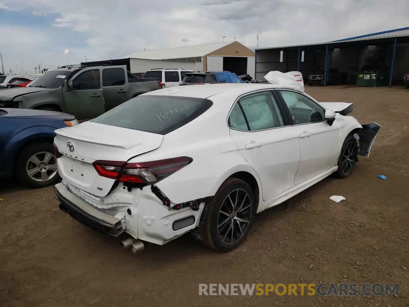 4 Photograph of a damaged car 4T1G11AKXMU542282 TOYOTA CAMRY 2021