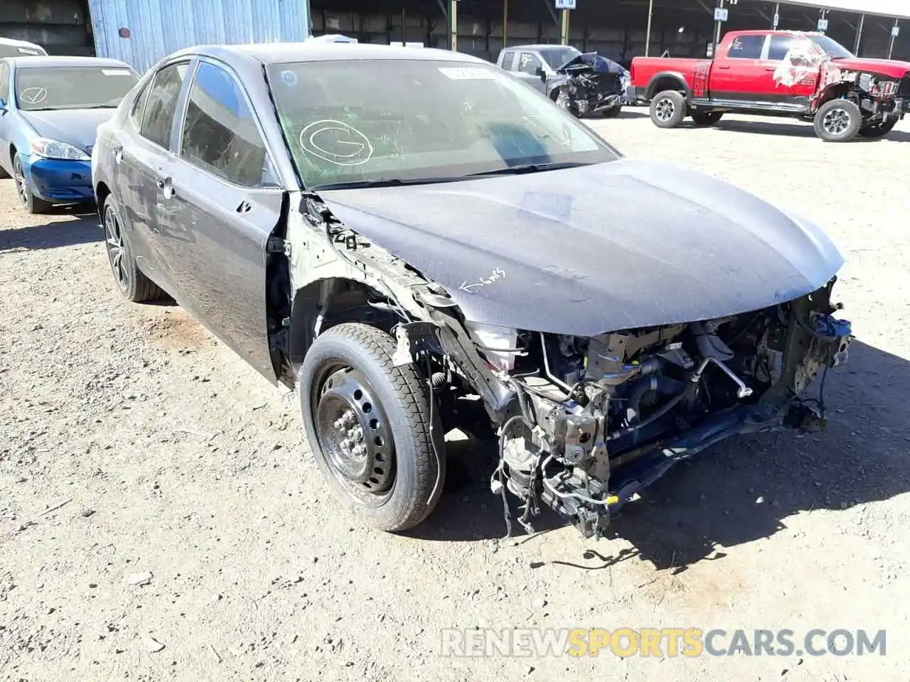 9 Photograph of a damaged car 4T1G11AKXMU543609 TOYOTA CAMRY 2021