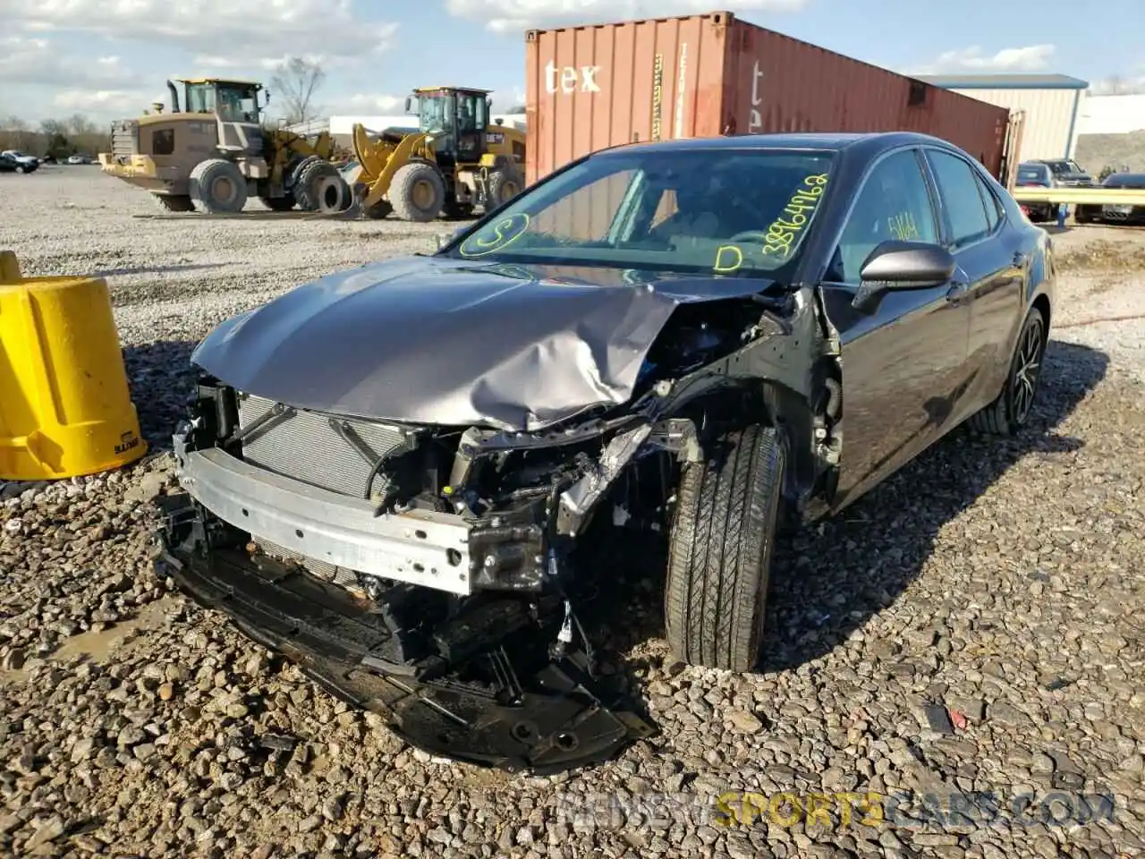 2 Photograph of a damaged car 4T1G11AKXMU545683 TOYOTA CAMRY 2021