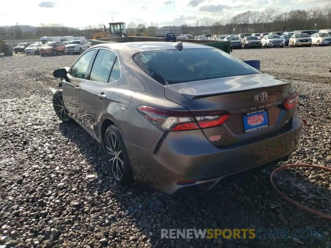 3 Photograph of a damaged car 4T1G11AKXMU545683 TOYOTA CAMRY 2021