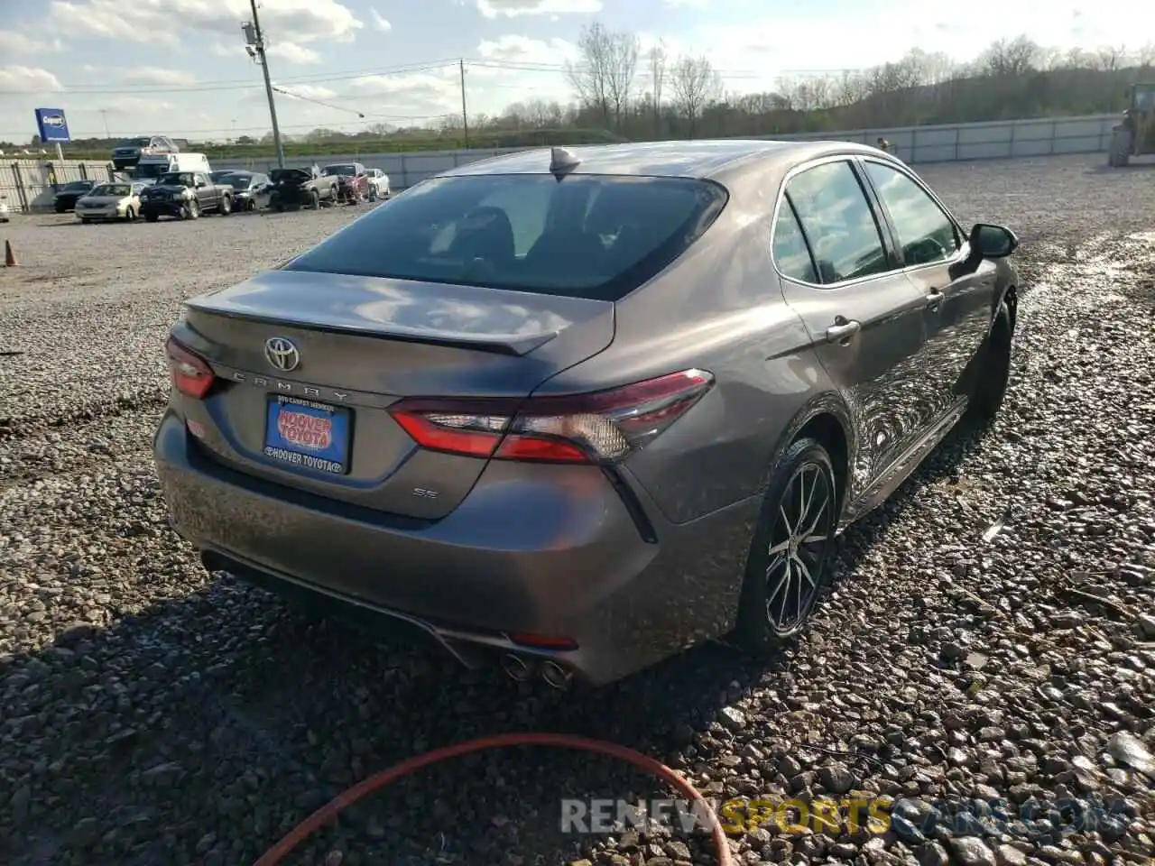 4 Photograph of a damaged car 4T1G11AKXMU545683 TOYOTA CAMRY 2021