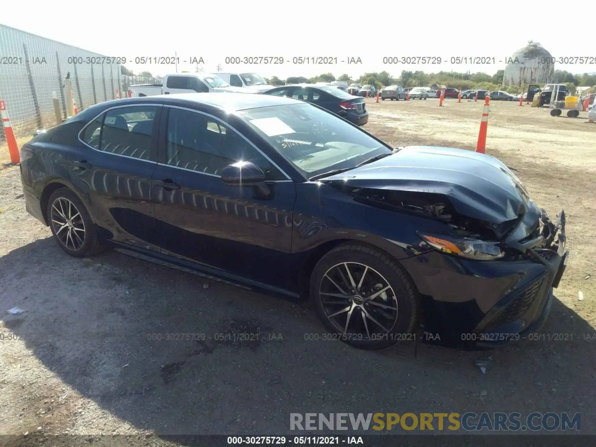 1 Photograph of a damaged car 4T1G11AKXMU546249 TOYOTA CAMRY 2021