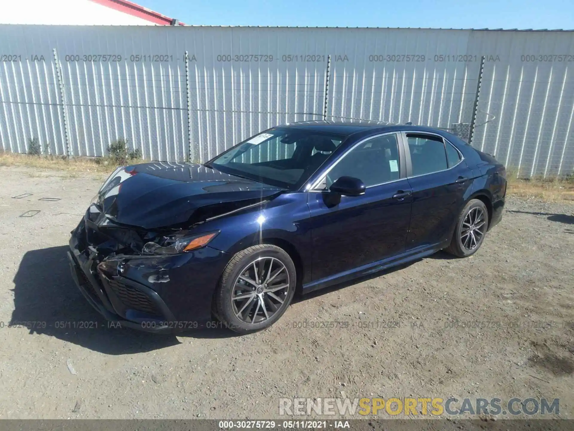 2 Photograph of a damaged car 4T1G11AKXMU546249 TOYOTA CAMRY 2021