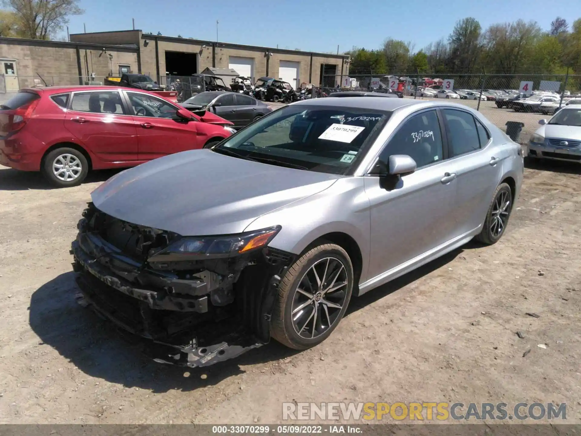 2 Photograph of a damaged car 4T1G11AKXMU548664 TOYOTA CAMRY 2021