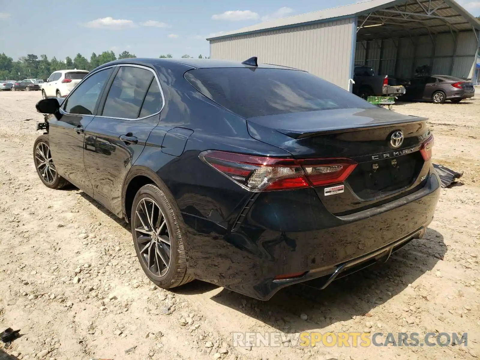 3 Photograph of a damaged car 4T1G11AKXMU555453 TOYOTA CAMRY 2021