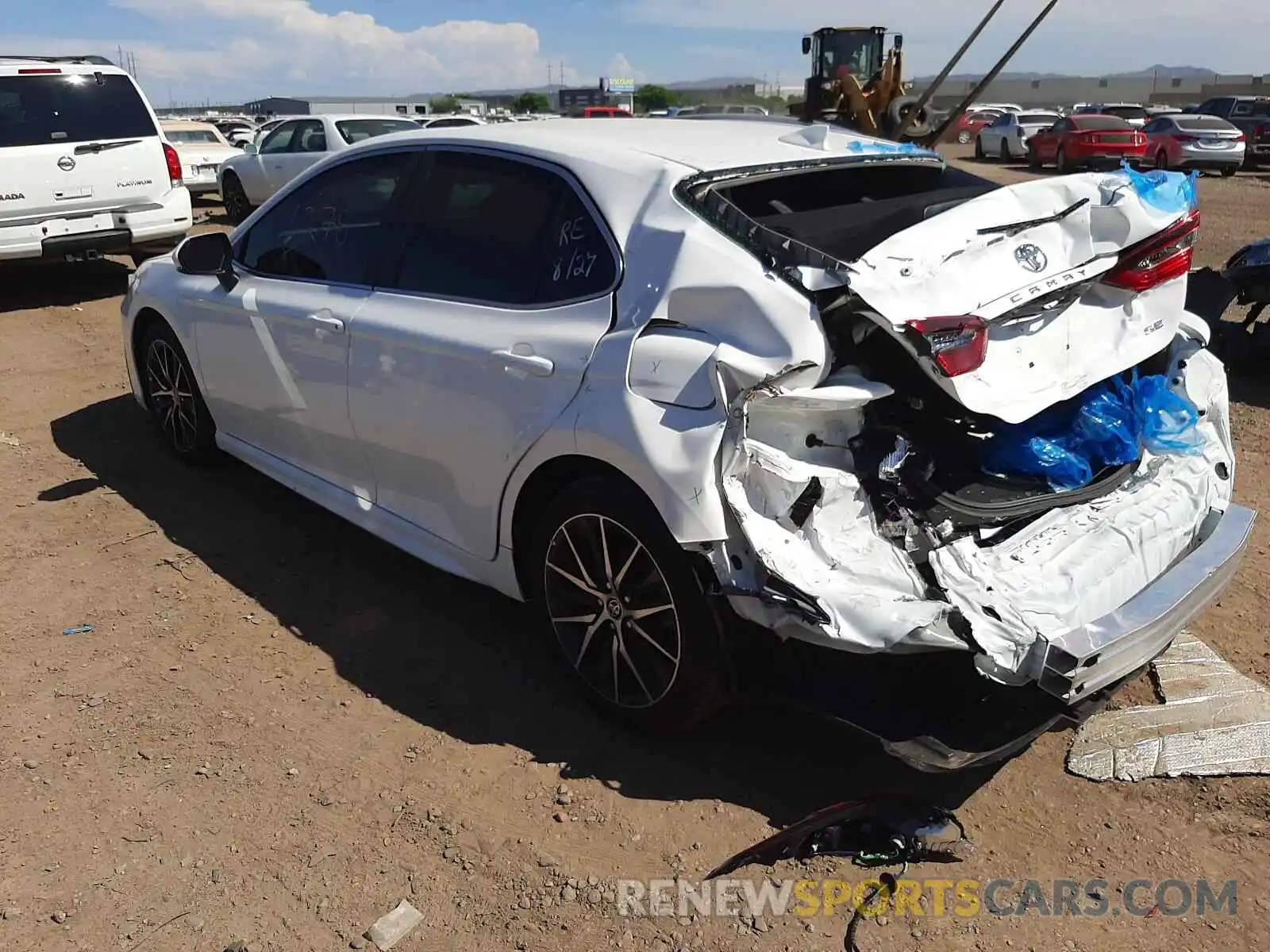 3 Photograph of a damaged car 4T1G11AKXMU556165 TOYOTA CAMRY 2021