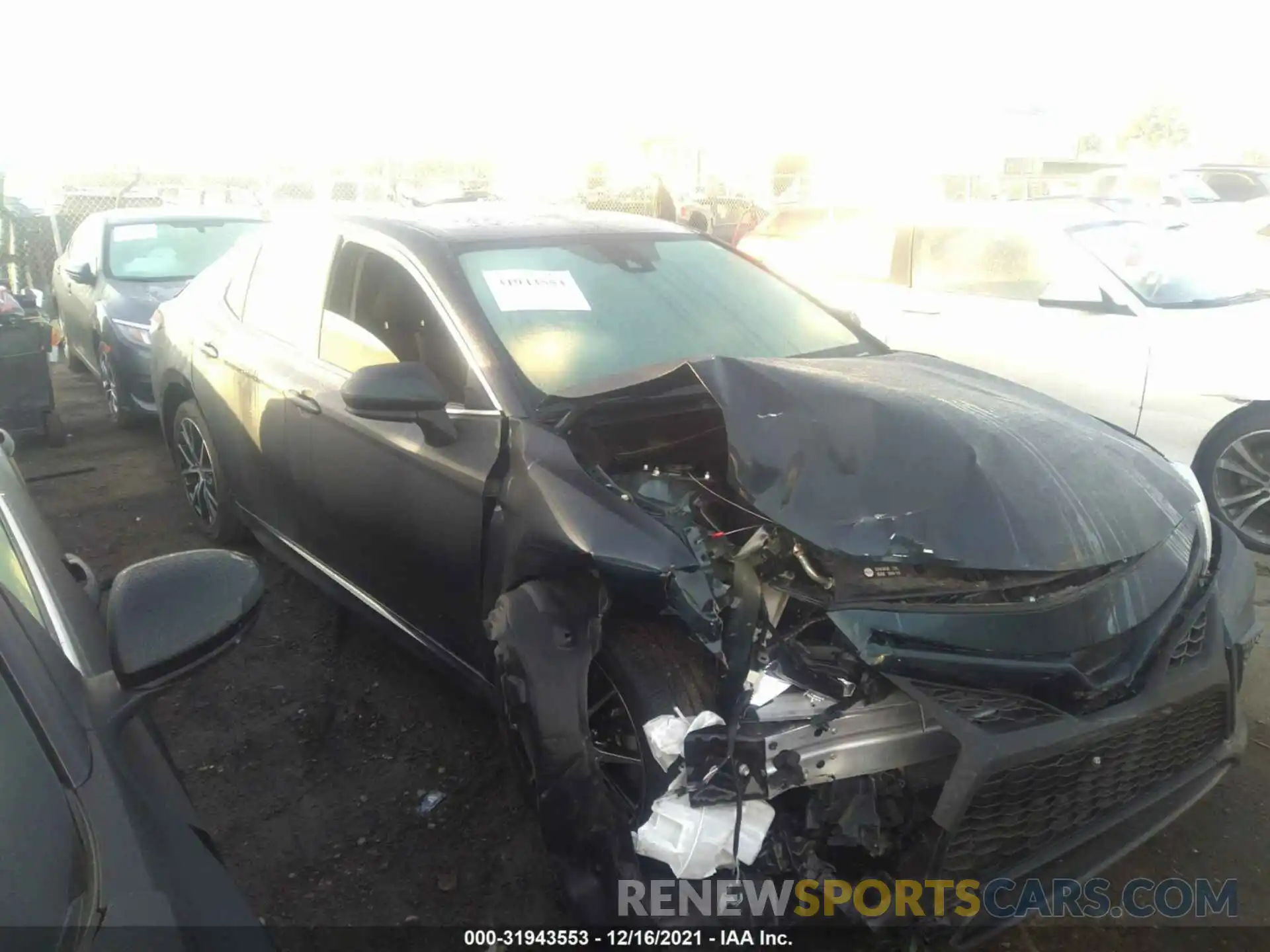 1 Photograph of a damaged car 4T1G11AKXMU560894 TOYOTA CAMRY 2021