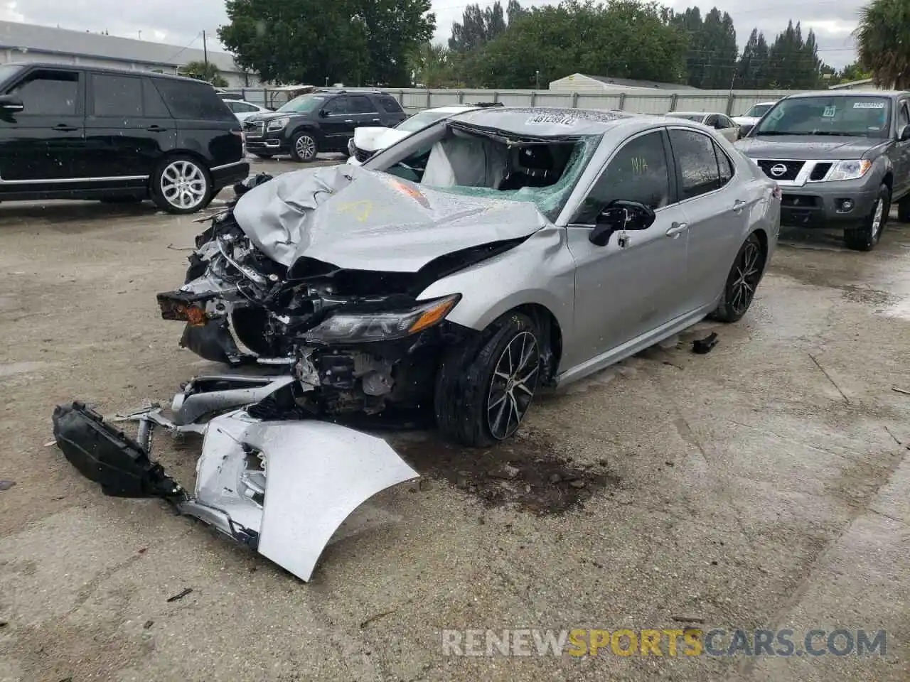 2 Photograph of a damaged car 4T1G11AKXMU564489 TOYOTA CAMRY 2021