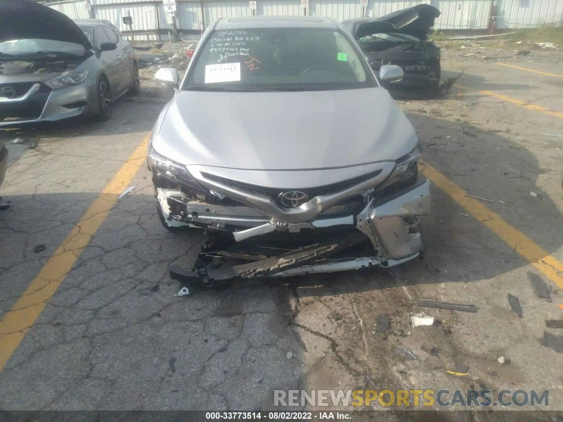 6 Photograph of a damaged car 4T1G11AKXMU571717 TOYOTA CAMRY 2021