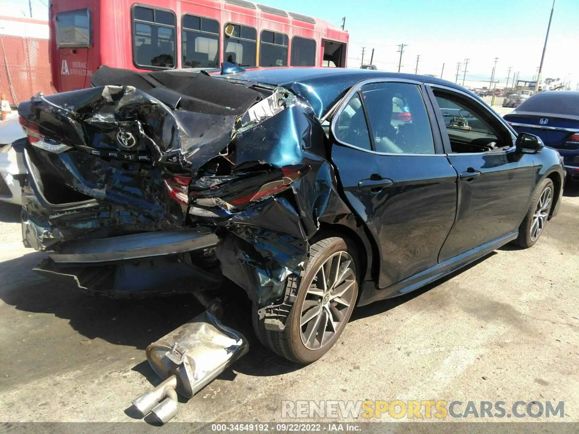 4 Photograph of a damaged car 4T1G11AKXMU572639 TOYOTA CAMRY 2021