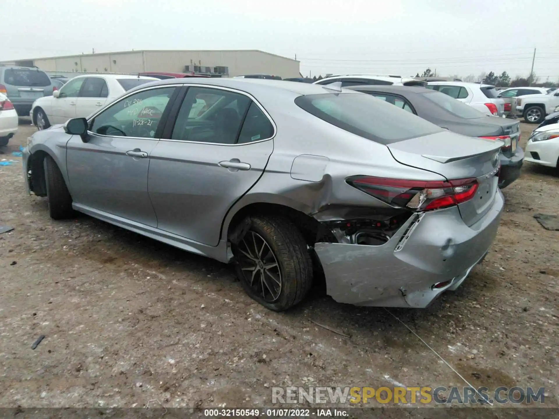 3 Photograph of a damaged car 4T1G11AKXMU576254 TOYOTA CAMRY 2021