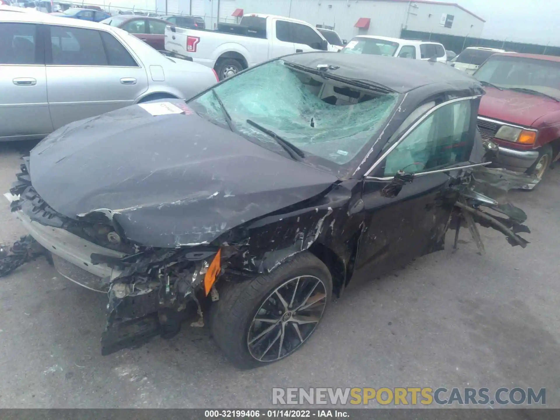 2 Photograph of a damaged car 4T1G11AKXMU581891 TOYOTA CAMRY 2021