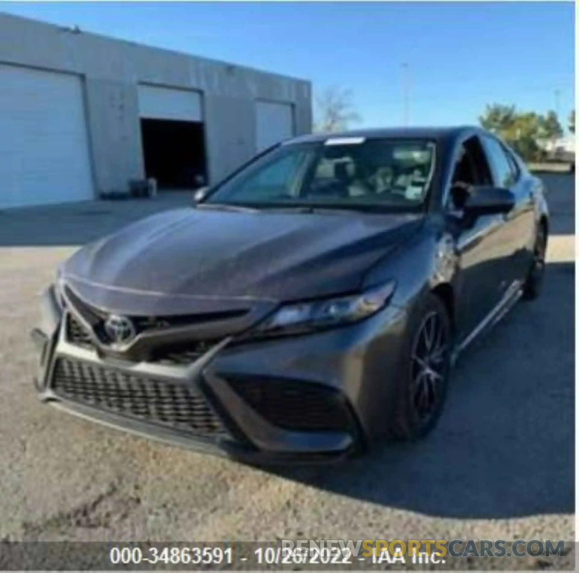 2 Photograph of a damaged car 4T1G11AKXMU584435 TOYOTA CAMRY 2021