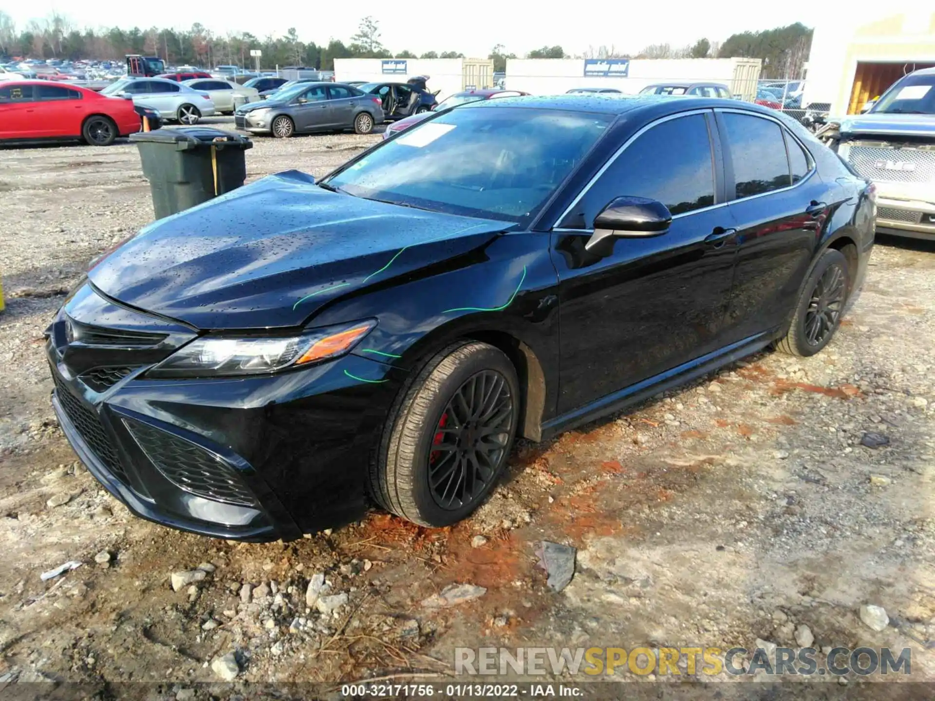 2 Photograph of a damaged car 4T1G11AKXMU594785 TOYOTA CAMRY 2021