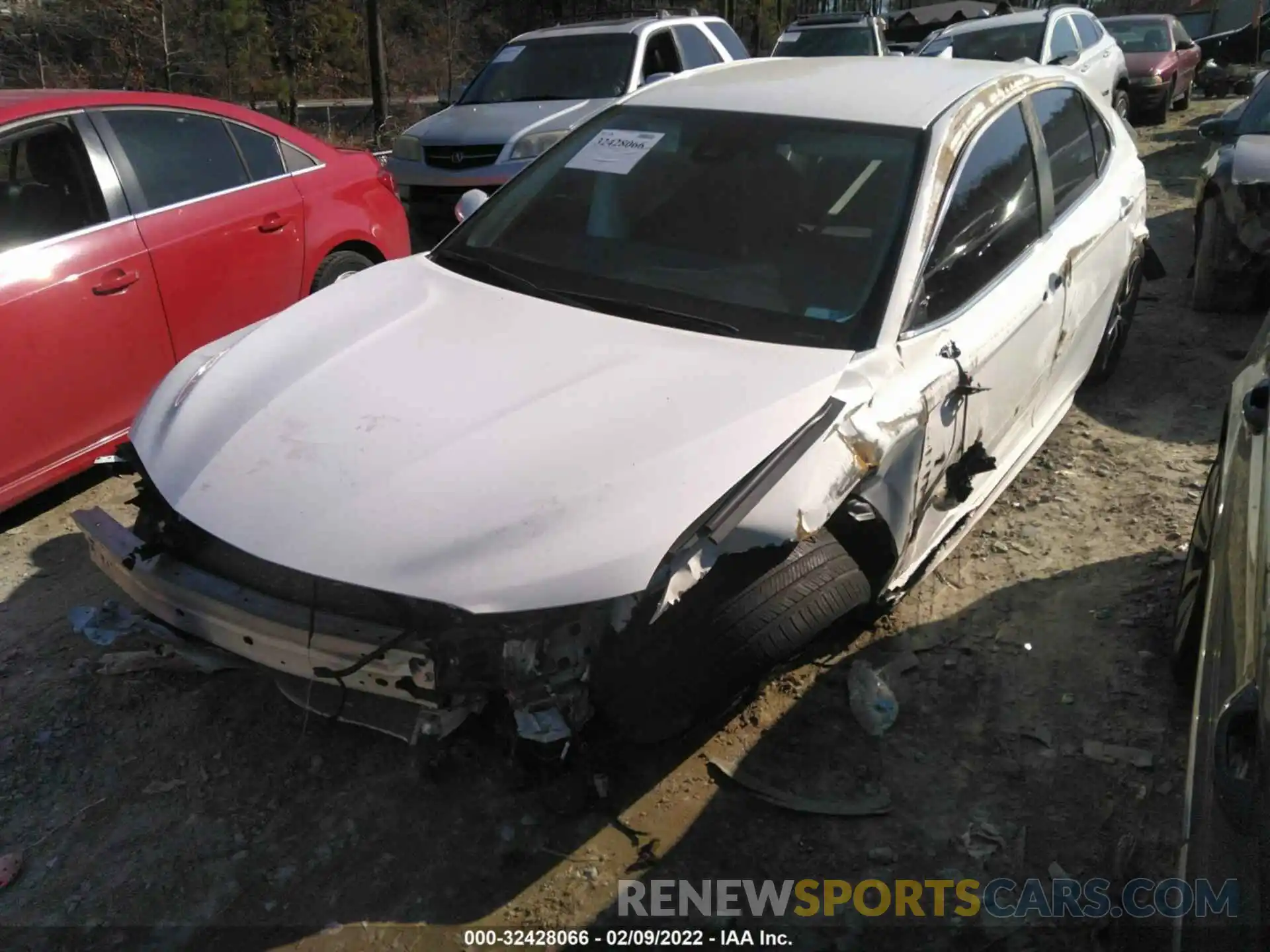 2 Photograph of a damaged car 4T1G11AKXMU606580 TOYOTA CAMRY 2021