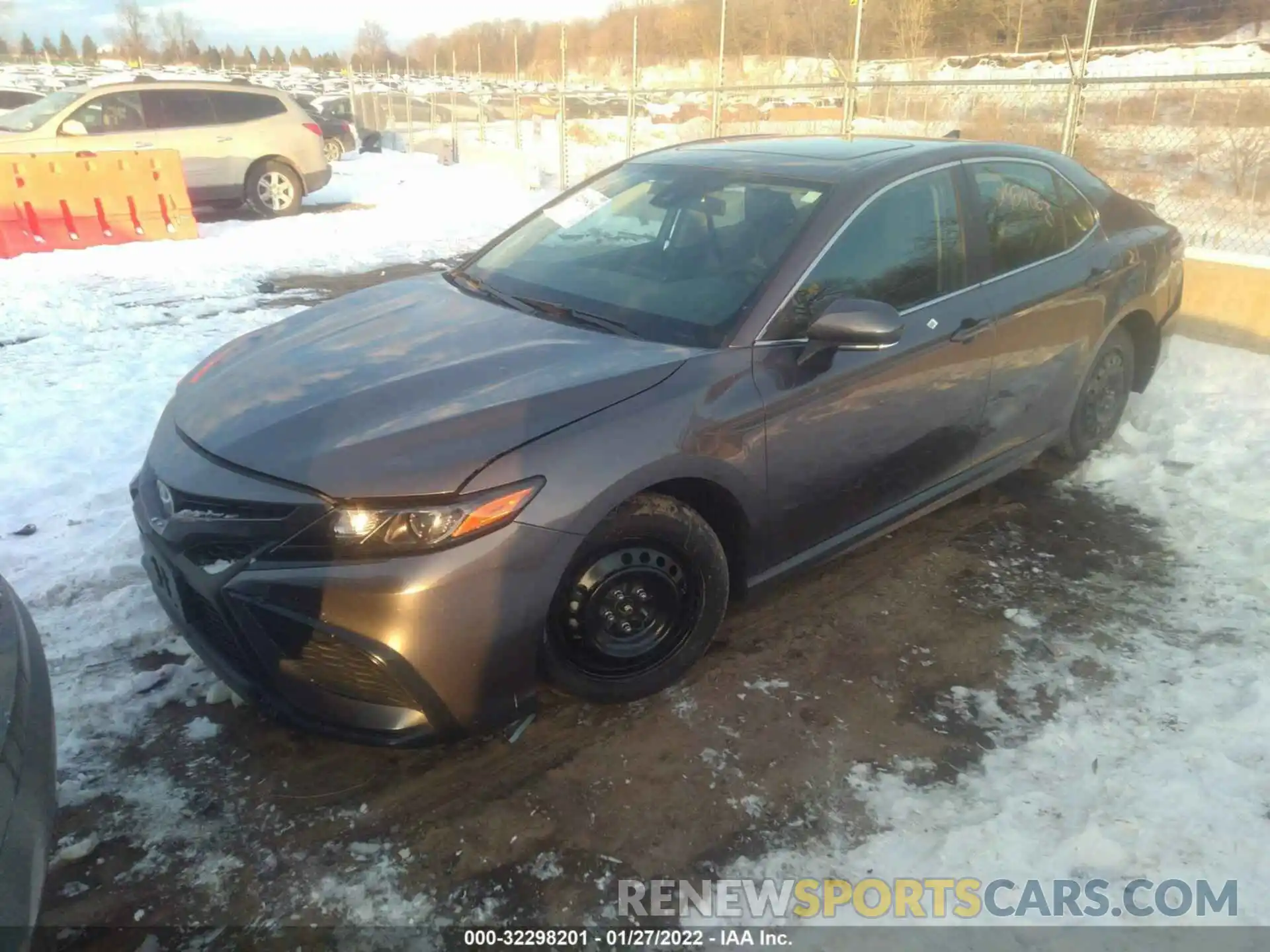 2 Photograph of a damaged car 4T1G11AKXMU612931 TOYOTA CAMRY 2021