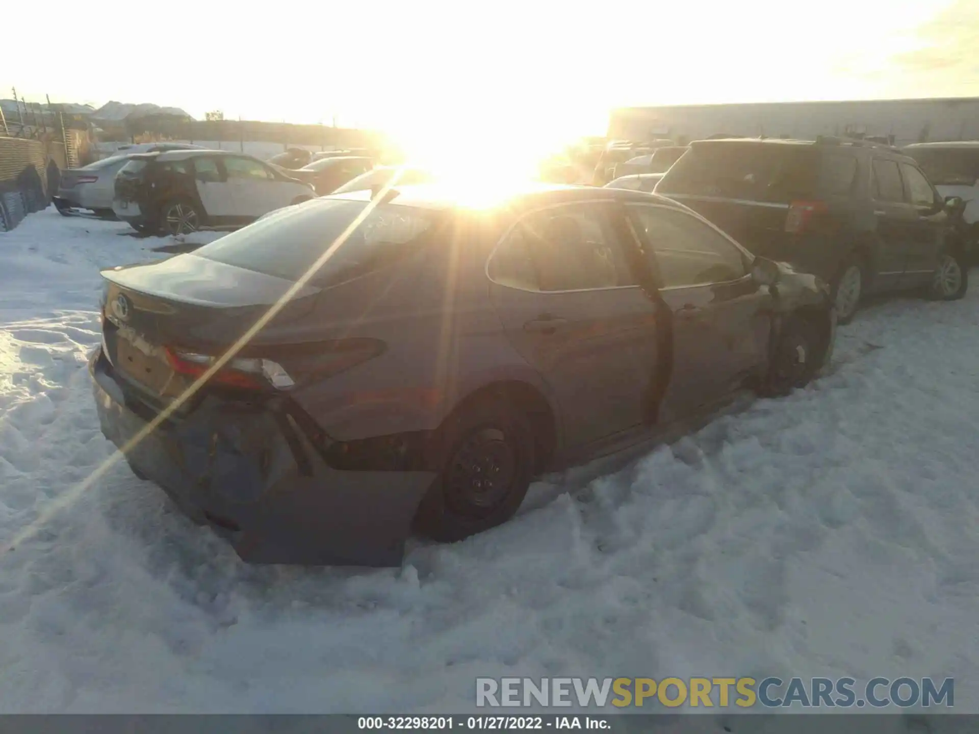 4 Photograph of a damaged car 4T1G11AKXMU612931 TOYOTA CAMRY 2021