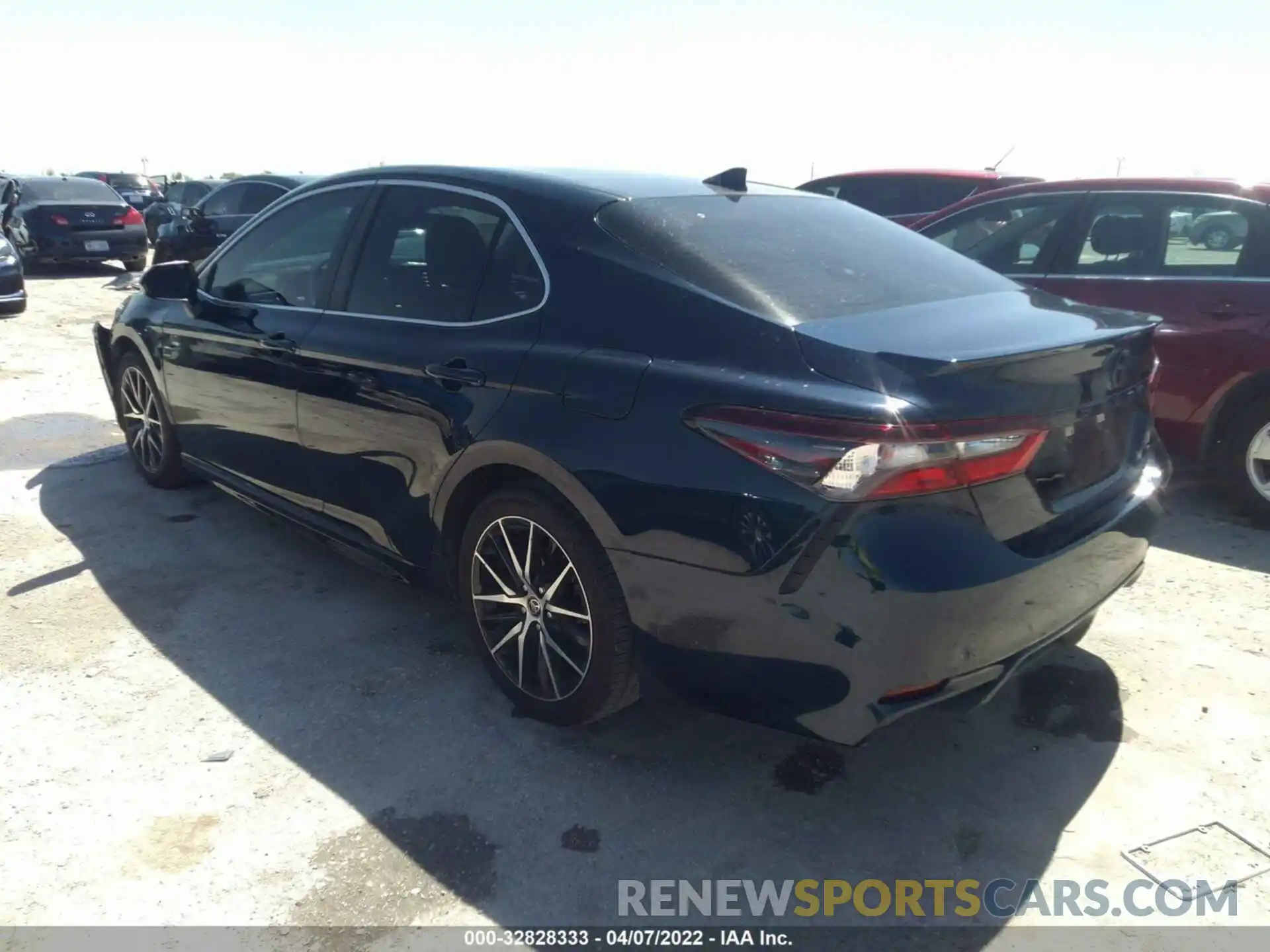 3 Photograph of a damaged car 4T1G11AKXMU615358 TOYOTA CAMRY 2021