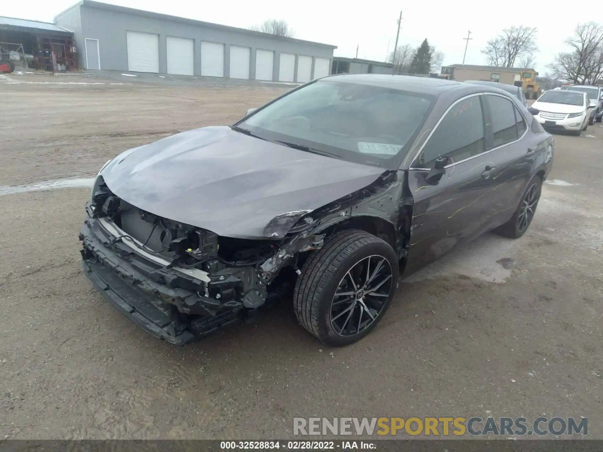 2 Photograph of a damaged car 4T1G11BK0MU025832 TOYOTA CAMRY 2021