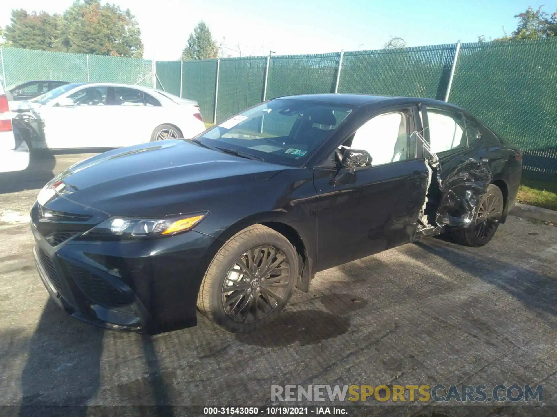 2 Photograph of a damaged car 4T1G11BK0MU033820 TOYOTA CAMRY 2021