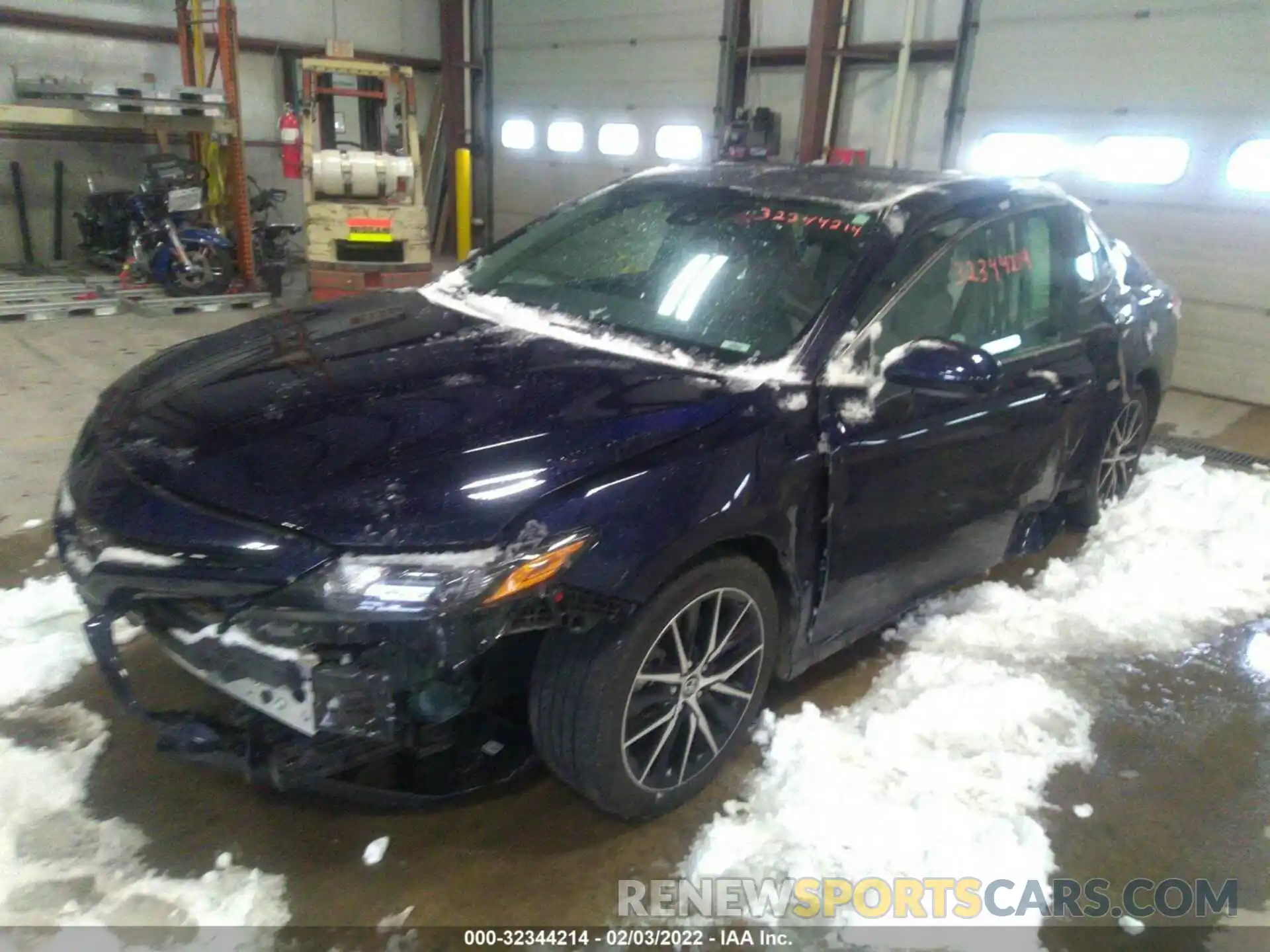 2 Photograph of a damaged car 4T1G11BK0MU034479 TOYOTA CAMRY 2021