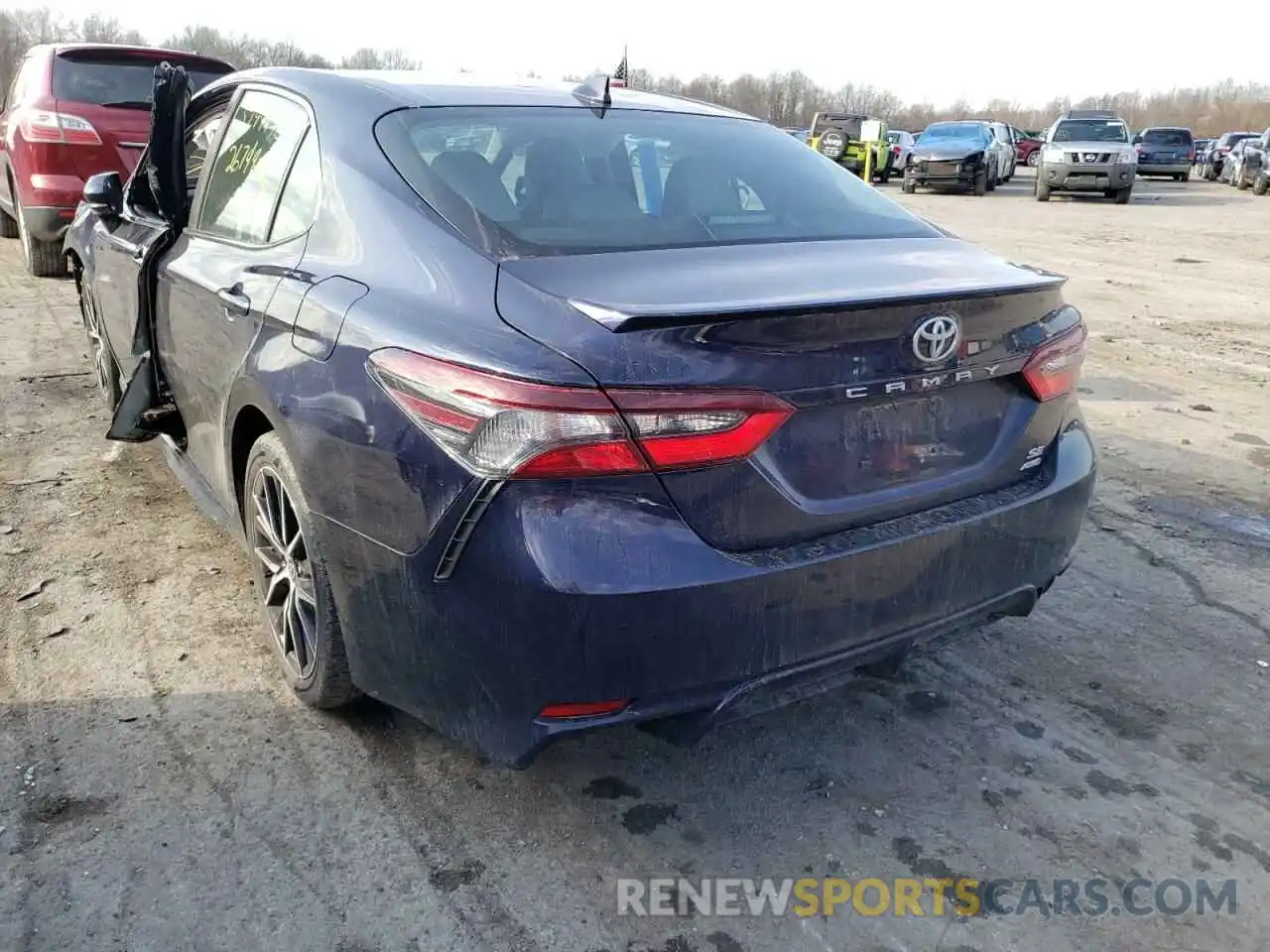 3 Photograph of a damaged car 4T1G11BK1MU021661 TOYOTA CAMRY 2021