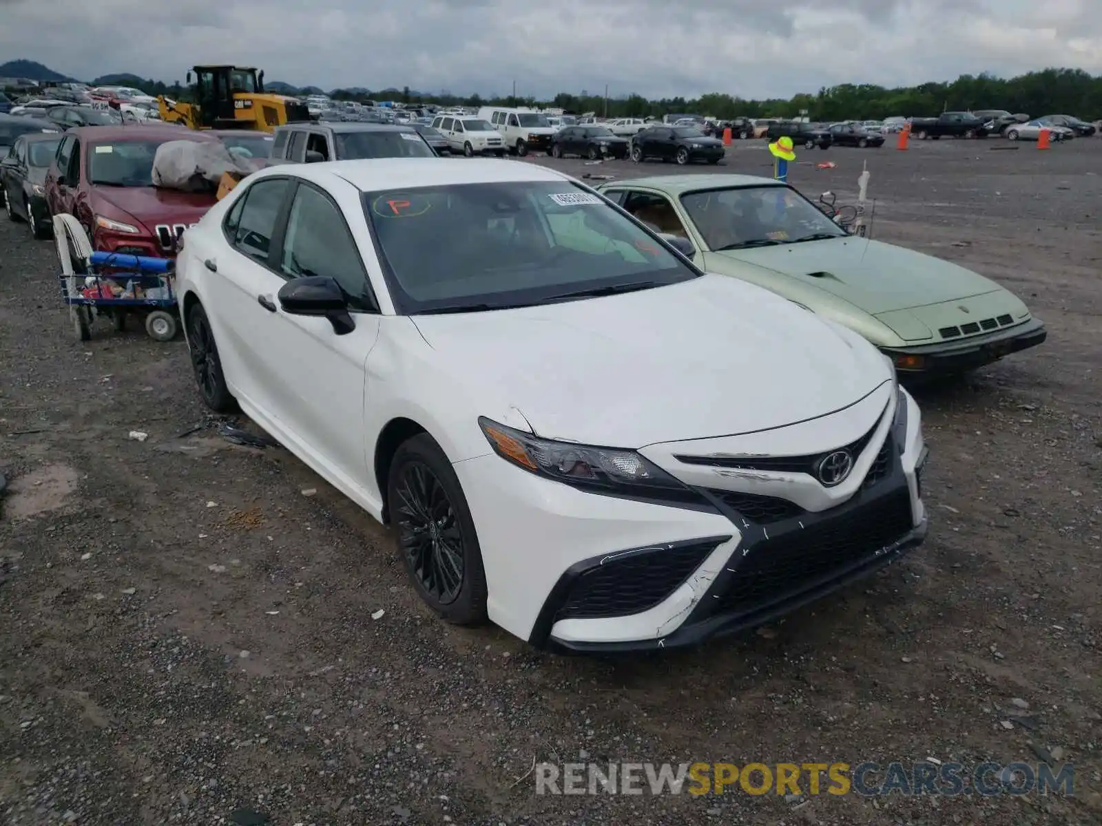 1 Photograph of a damaged car 4T1G11BK1MU031719 TOYOTA CAMRY 2021