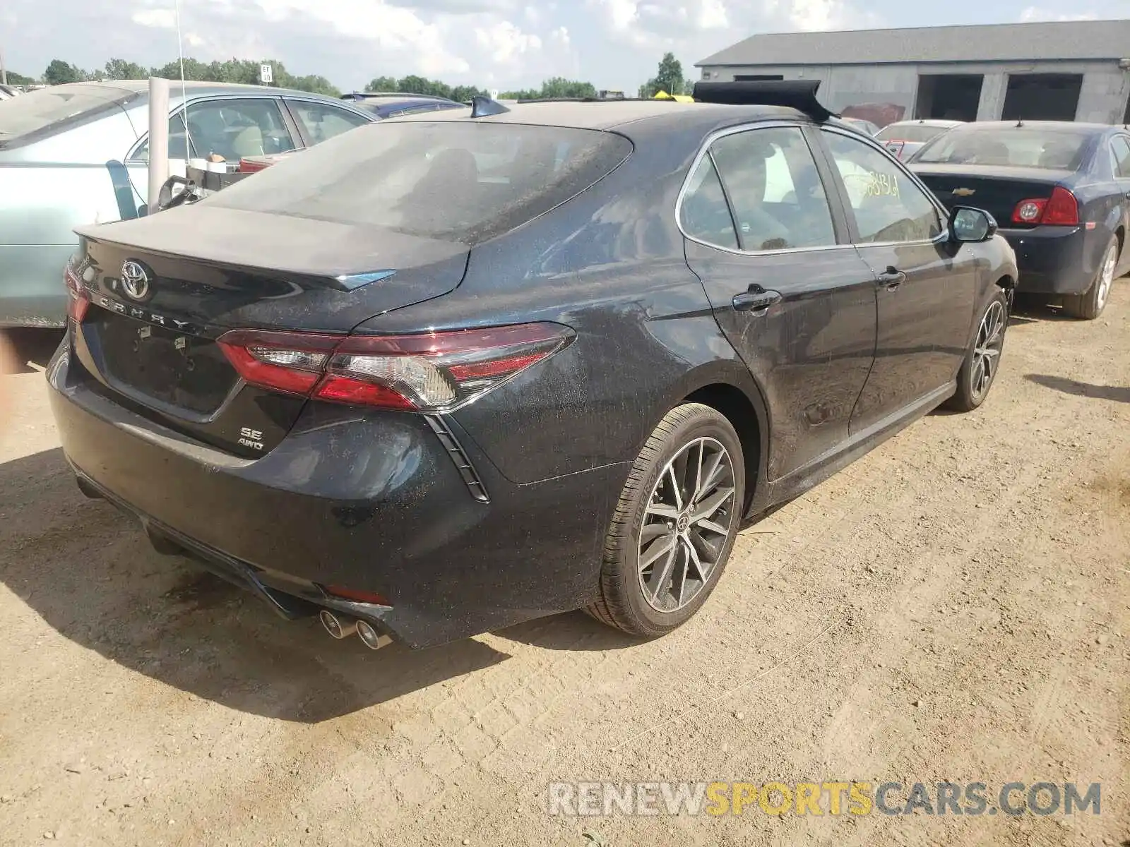 4 Photograph of a damaged car 4T1G11BK1MU031879 TOYOTA CAMRY 2021